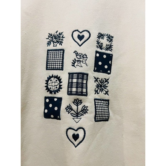 Vintage Separate Issues Crew Neck With Front Design New With Tags Size Medium - Picture 2 of 7